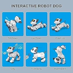 Robot Dog Toys for Kids Age 3-9, Programmable
