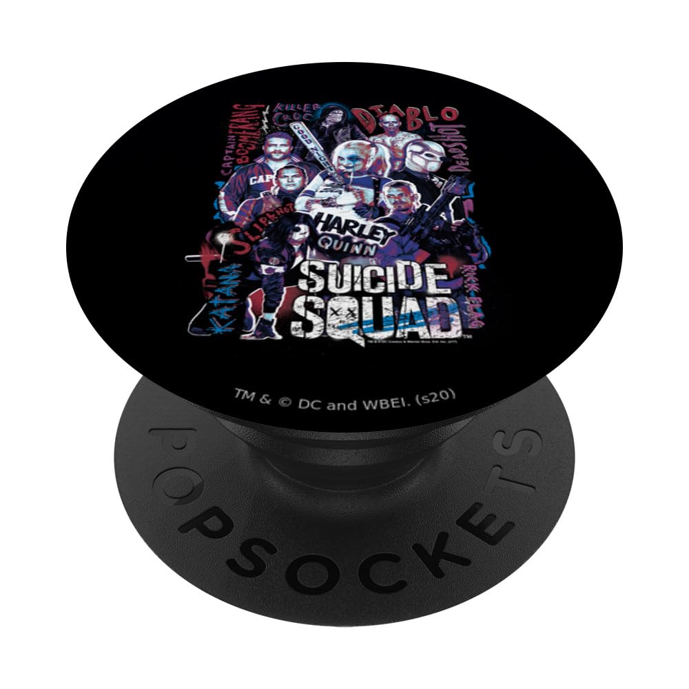 Suicide Squad The Squad PopSockets Swappable PopGrip