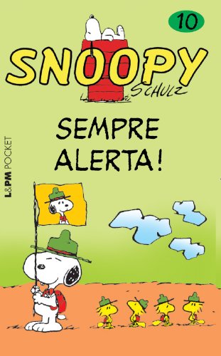 Livro Snoopy 10. Sempre Alerta! Coleção L PM Pocket