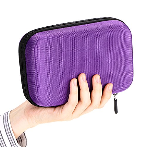 Hipiwe Hard Shell Essential Oil Carrying Case Holds 12 Bottles (Can