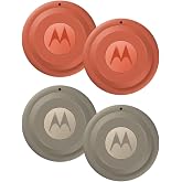 Moto Tag 2 (4-Pack) | Featuring Ultra-Wideband and Google&rsquo;s Find Hub
