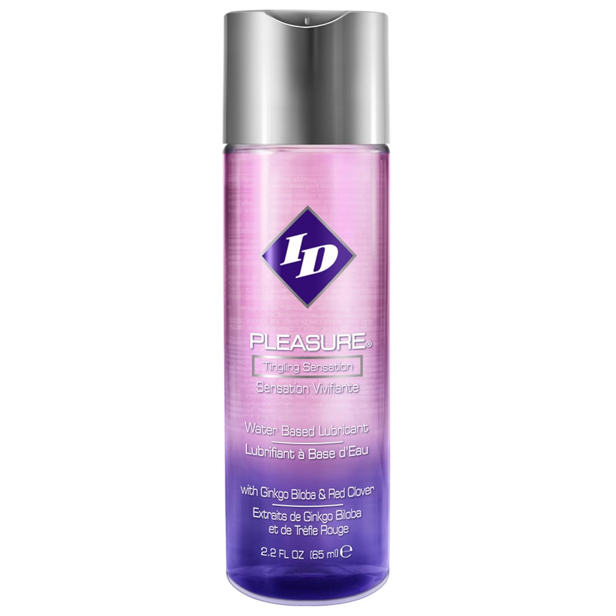 ID Pleasure Lube Water Based Unflavoured 65ml - ID Lubricants Premium Tingling Lubrication for Easy Sex and Lubes Private Sexual