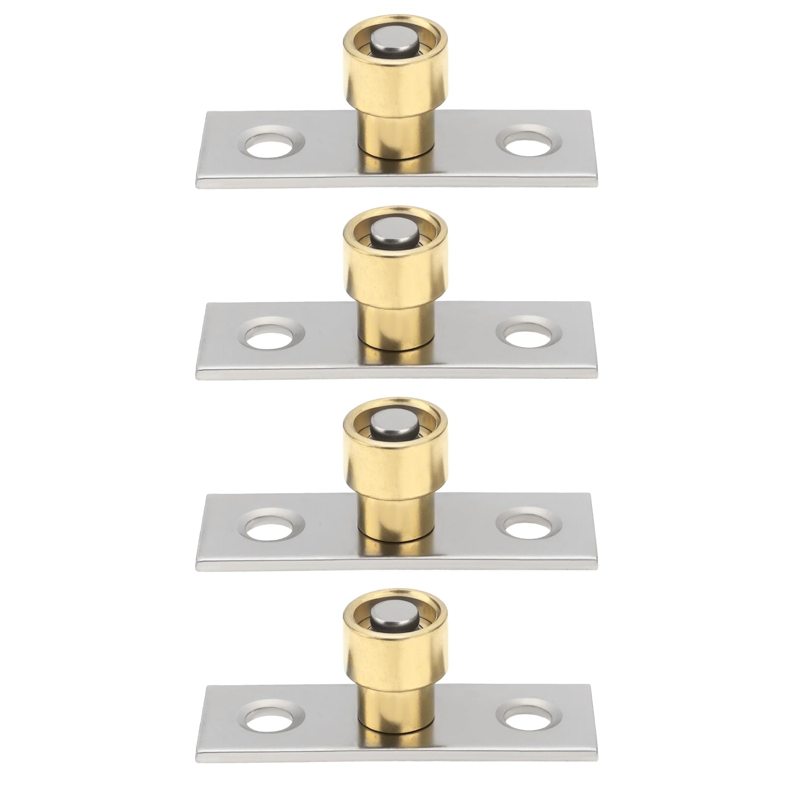 Be In Your Mind 4Pcs 12mm Sliding Door Guide Locator Stainless Steel Drawer Soppers for Wooden Door Moving Doors Glass Barn Doors Sliding Doors 12x14mm