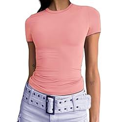 Abardsion Women's Casual Basic Going Out Crop Tops
