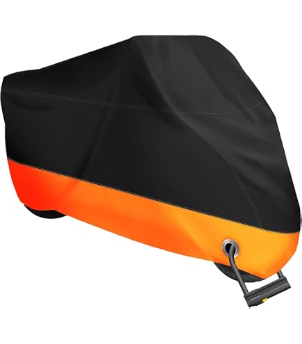 North East Harbor Superior Travel Dust Motorcycle Sport Bike Cover Fits Up To Length 90 Inch _ All Sport Bikes And Small To Medium Cruiser Bikes _ For Yamaha Honda Suzuki Kawasaki Ducati Triumph Motorcross