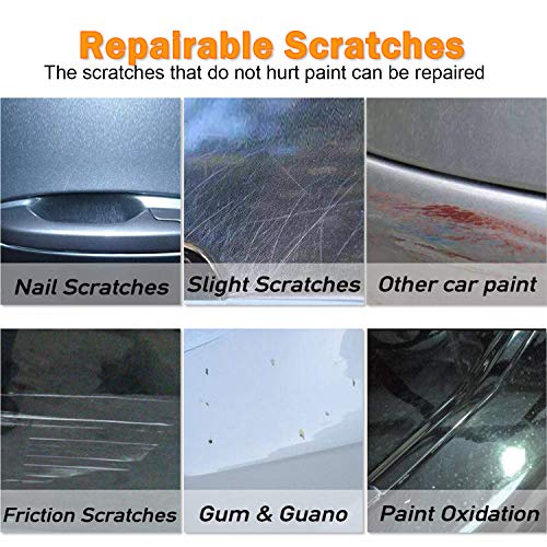 Multipurpose Scratch Remover Cloth [2 Pack], 2020 Upgraded Car Paint