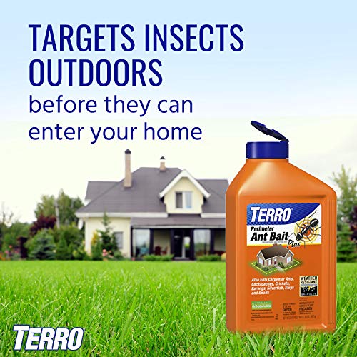 TERRO T2600 Perimeter Ant Bait Plus Outdoor Ant Bait and Killer