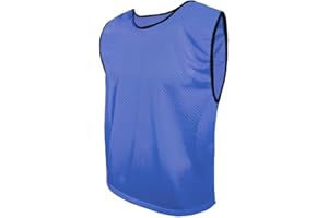 SPORTSBIBS Pinnies Sport Strong Child Youth Teen Adult Bibs Soccer Basketball Football Running Scrimmage Team Practice Jersey