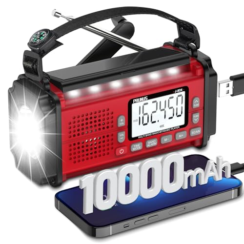 PRUNUS J-924 /37000mwh Hand Crank Radio AAA