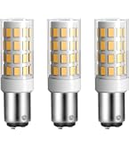 X-Molin Double Contact DC T7 LED Bulbs - Warm White 3000K, 2 Pack, Replacement For Singer, Kenmore Sewing Machines, 120V, 7W, Bayonet Base - View #3