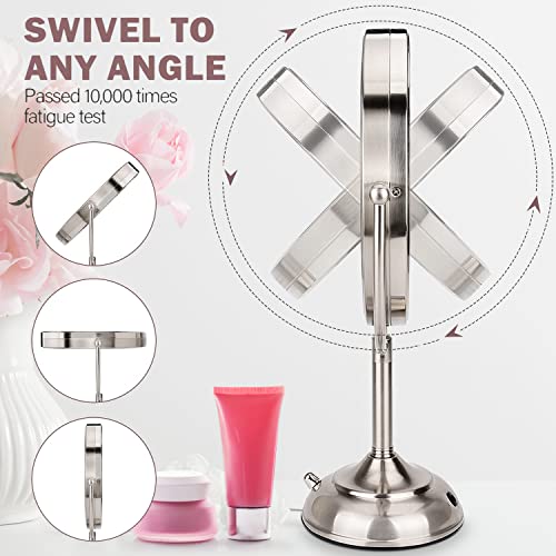 VESAUR Professional 10" [Large Tall Size] Lighted Makeup Mirror, 3