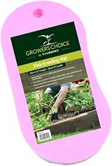 Bosmere Garden Kneeling Mat Pink G117 - Lightweight Foam Cushioned Kneeler