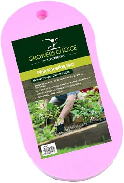Bosmere Garden Kneeling Mat Pink G117 - Lightweight Foam Cushioned Kneeler
