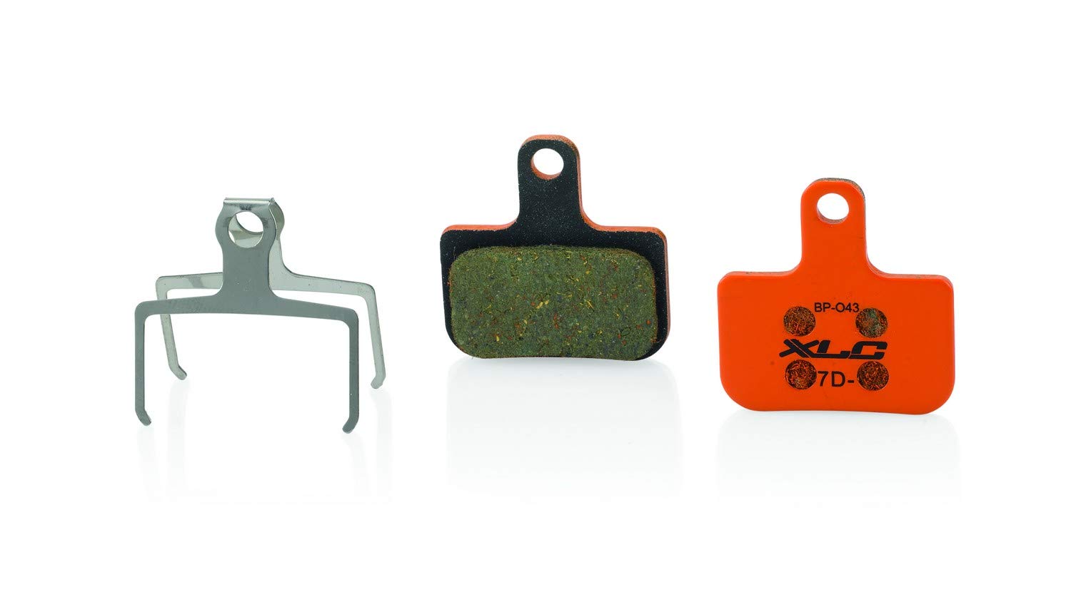 XLC Unisex - Adult Disc Brake Pads BP-O43 Orange, One Size