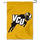 VCU Rams Jumping Ram Garden Flag