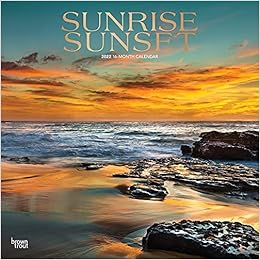 Sunrise Sunset Calendar 2022 Sunrise Sunset 2022 12 X 12 Inch Monthly Square Wall Calendar With Foil  Stamped Cover, Nature Photography Science: Browntrout Publishers Inc.,  Browntrout Publishers Editing Team, Browntrout Publishers Design Team,  Browntrout Publishers Design