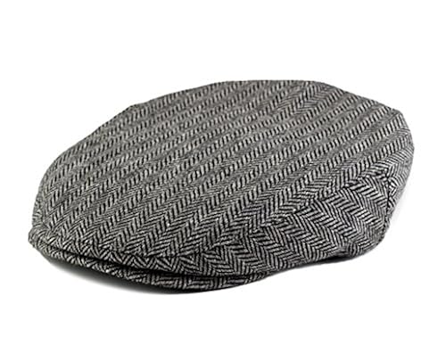 Born to Love Boy's Tweed Page Boy Flat Scally Cap Newsboy Baby
