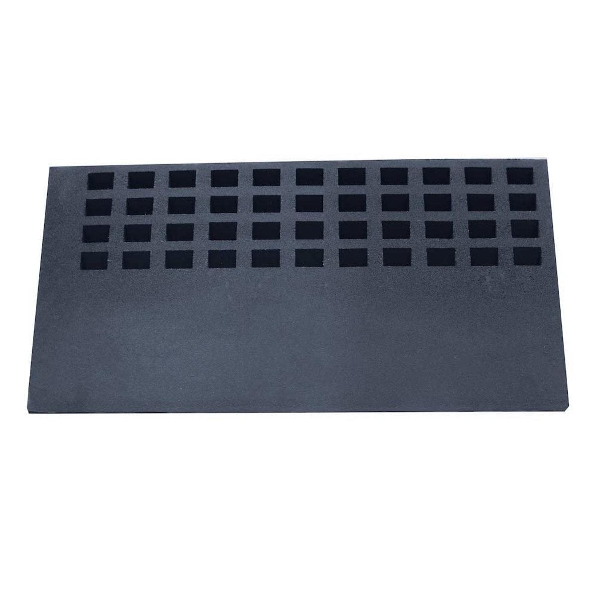 Aidapt Rubber Threshold Ramp 920x350mm.No Fixing Required,Kerbs,Doorways,Split Level Rooms,Wheelchair,Scooter,Rollator,Walking Frame,Disability Access Ramp,Non-Slip,Cut to Size,Durable,Hard Wearing