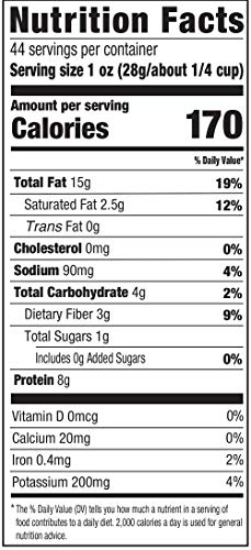 AMAZON BRAND – HAPPY BELLY ROASTED AND SALTED PEANUTS, 44 OUNCE (PACK OF 1)