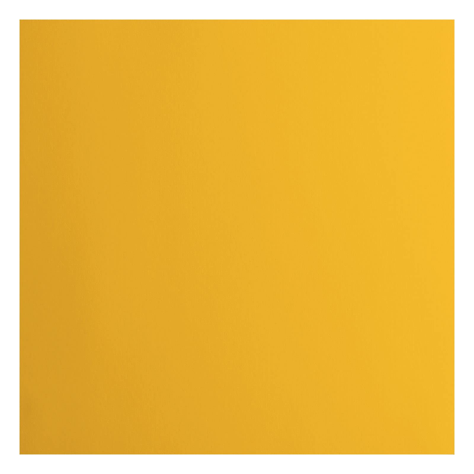 Florence Cardstock Smooth - Coloured Card Making Supplies 12 x 12 inch - Yellow - 20 Sheets - Coloured Paper for Scrapbooking, Card Making, Die Cutting and Paper Crafts - 216 GSM - Honey