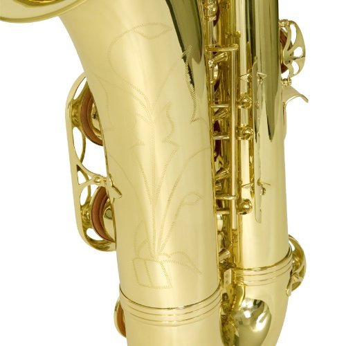 Mendini by Cecilio Tenor Saxophone, L+92D B Flat, Case, Tuner