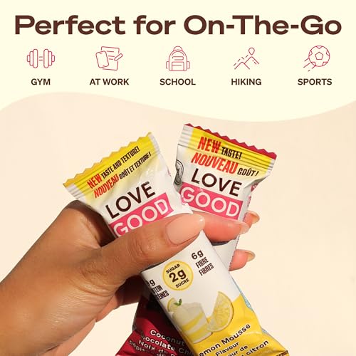 Love Good Protein Truffle Bars | Keto Bars | Low Sugar, Low Carb & Gluten Free | Truffle Peanut Butter Chocolatey - 12 Pack