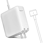 Mac Book Pro Charger, AC 85w Magnetic T-Tip Power Adapter Charger Compatible with MacBook Pro 17/15/13 Inch (Retina, 2012-2015)