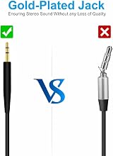 baolongking 2.5mm to 3.5mm Audio Cable for Bose QC35 QC25 OE2 JBL E45BT E55BT view 3