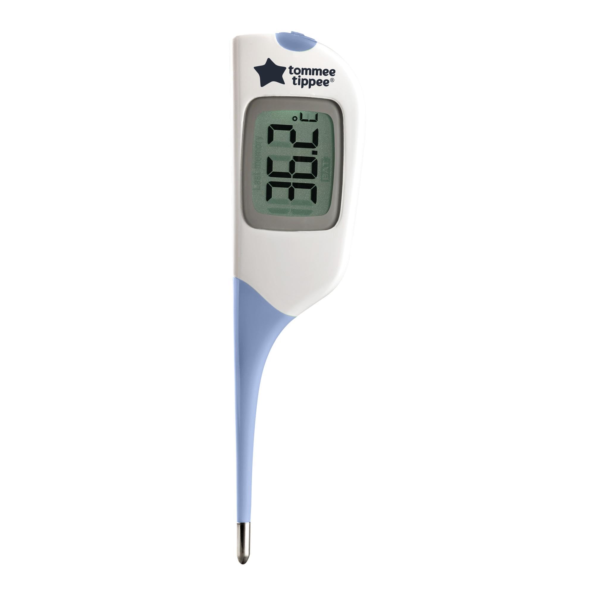 Tommee Tippee FlexiPen Thermometer, Suitable for 0m+, for Underarm or Under Tongue, Fast and Accurate 8 Second Readings, Flexible Tip and Memory Function