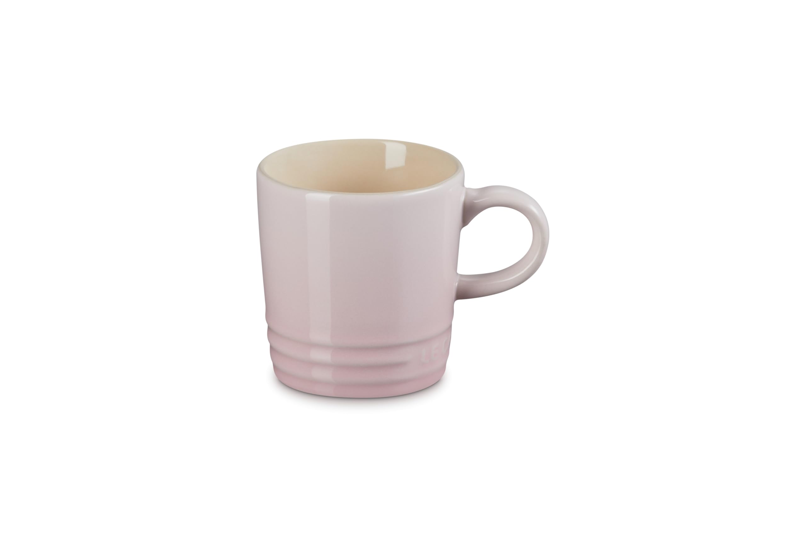LE CREUSET Stoneware Espresso Mug, 100 ml, Shell Pink, 70305107770099