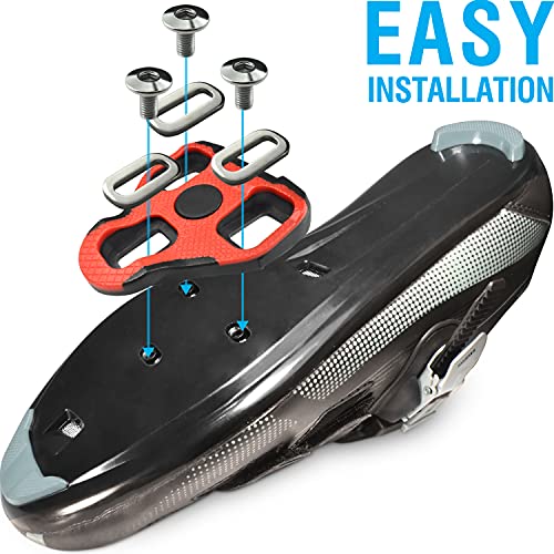 Look KEO Compatible Bike Cleats 7 Degree Float Replacement Clipless