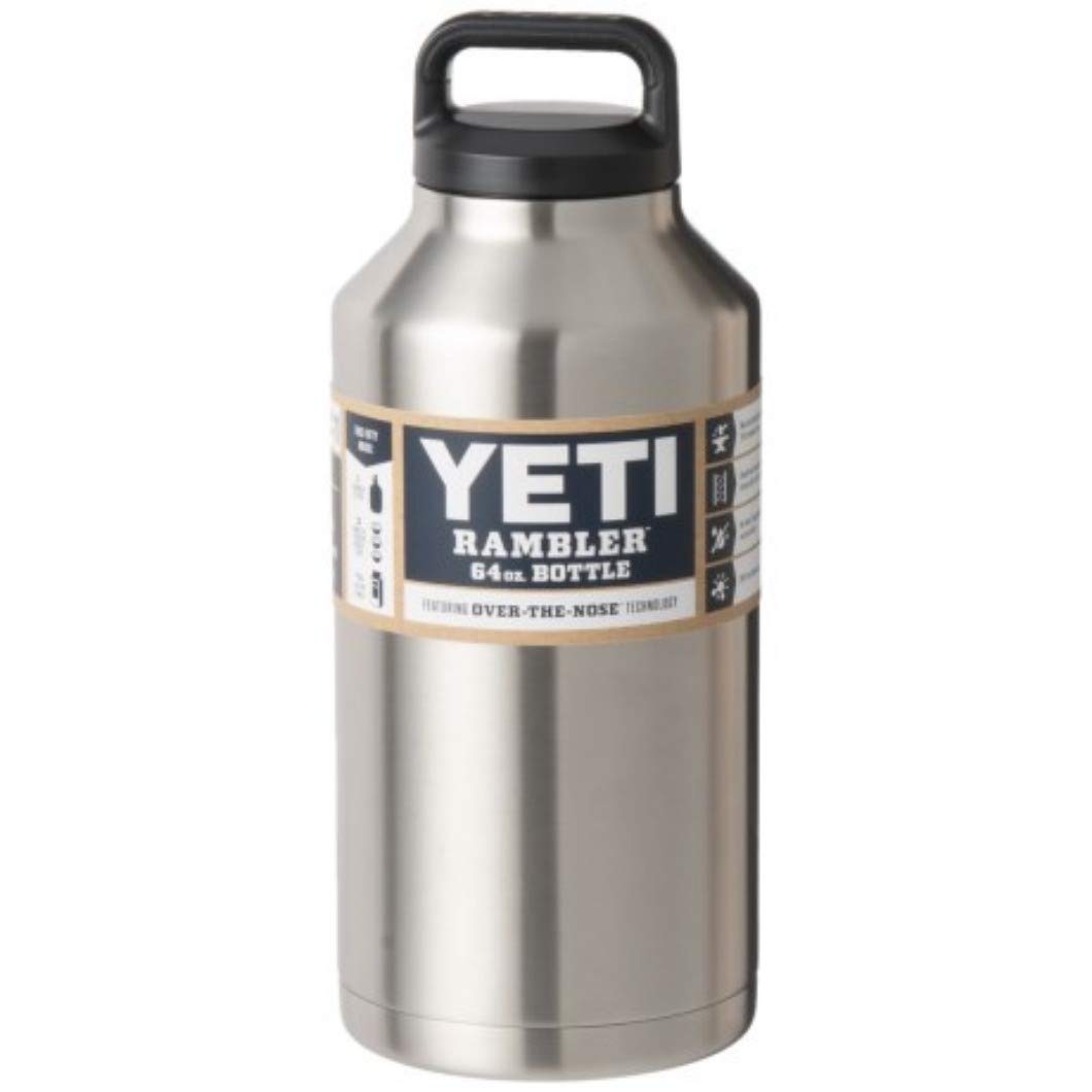 YETI Rambler Bottle - 64oz - Stainless Steel