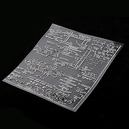 1 MonkeyJack+English+Decoration+Silicone+Scrapbooking