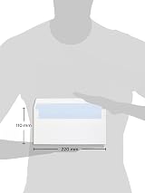 Blake Purely Everyday DL 110 x 220 mm 80gsm Self Seal Envelopes White 1000 view 4