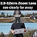 Honic 2MP TVI/AHD/CVI 2.8mm-12mm Varifocal CCTV Camera, 1080P HD Zoom Day Night Vision IR Dome Security Cameras, Waterproof Outdoor Analog Cam for Video Surveillance