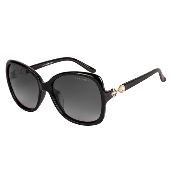 Grey Oversized Sunglass |FA-1920-Black|