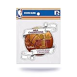 NBA Cleveland Cavaliers 2016 Champions Die Cut Static Cling with Logo Cut Out
