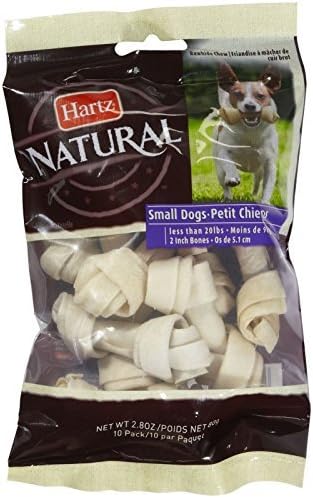 hartz natural rawhide chews