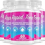 Rapid Tone Weight Loss Pills Supplement - Burn Fat Quicker - Carb Blocker, Appetite Suppressant, Fat Burner - Natural Thermogenic Extreme Diet Fast WeightLoss for Women Men (5 Month Supply)
