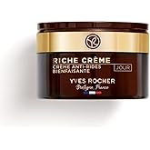 Yves Rocher Comforting Anti-Wrinkle Riche Crème (Day) | Face Cream to Soften & Smooth Skin | 1.7 fl oz
