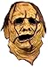 Trick Or Treat Studios Adult Texas Chainsaw Massacre Leatherface 3/4 Mask Standard, Brown, One Size