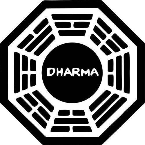 4" Dharma Initiative Lost High Quality Decal Sticker Trailer Truck Car Tv Show