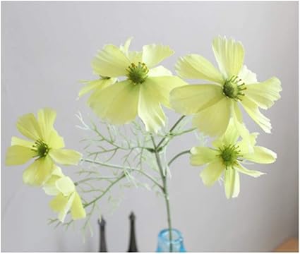 Amazon Co Jp Summerys 造花の6頭コスモスの花ドライフラワーフェイクフラワーホームデコレーションウェディングドレスアップ Color Yellow ホーム キッチン Amazon Co Jp Summerys 造花の6頭コスモスの花ドライフラワーフェイクフラワーホームデコレーションウェディングドレスアップ Color Yellow ホーム キッチン