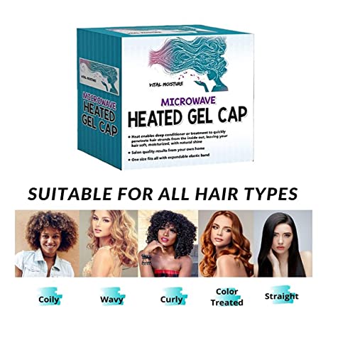 Deep Conditioning Heat Cap Cordless Hair Steamer Deep Hair Treatment