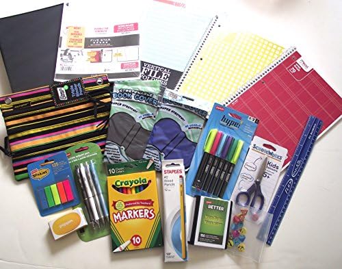 Teen Boys or Girls School Supplies Value Bundle - SS17VB7
