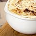 Ecodesign Bowls - Set of 4 - Premium French Onion Soup Bowls - Off-White - 300 ml (10.5 Ounce) with the Cork Coasters – Porcelain Classic European Style Healthy Portion Crocks – Oven/Microwave safe