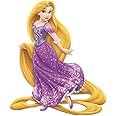 9 Inch Sparkle Glitter Rapunzel Decal Disney Tangled Princess Princesses Removable Wall Sticker Art Walt Home Decor 8 by 9 inch