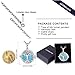 AEONSLOVE Silver Celtic Tree of Life Melody Harmony Ball Chime Bell Pendant Necklaces for Women Gifts