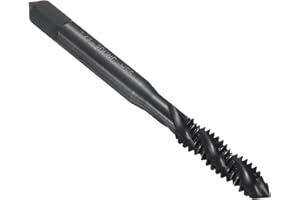 uxcell Spiral Flute Thread Taps 1/4-20 UNC H2 Machine Threading Tap Bit, Nitrided Coated Screw Tapping Repair Tool, M2 High-S