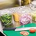 Rubbermaid Commercial Products Cold Food Standard Lid, 1/6 Size, Clear (FG108P23CLR)